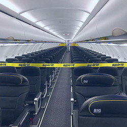 Spirit Airlines unveils new seats and cabin on an A320neo - The Points Guy